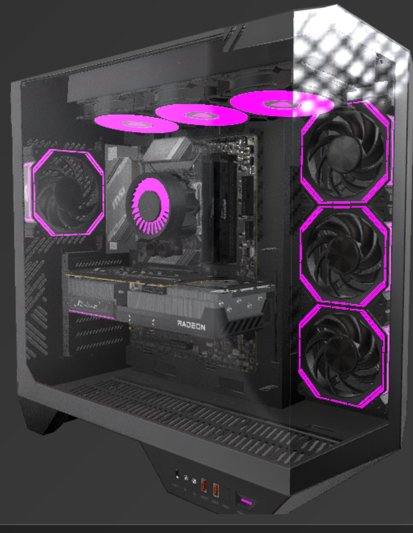 9070xt i9 14900kf fully built prebuilt