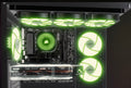 Rx 580 Ryzen 5 2600 16gb ram 256gb ssd water cooled gaming pc