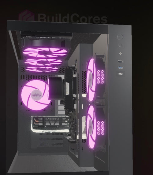 Rx 580 Ryzen 5 2600 16gb ram 256gb ssd water cooled gaming pc